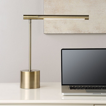 Load image into Gallery viewer, Contemporary Brass Desk Lamp