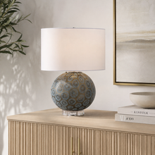 Load image into Gallery viewer, Agate Gemstone Slice Table Lamp