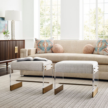 Load image into Gallery viewer, Lucite Bench