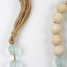 Load image into Gallery viewer, Wood & Sea Glass Garland