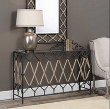 Load image into Gallery viewer, Nautical Rope Iron Table