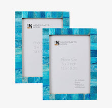 Load image into Gallery viewer, Turquoise Bone Inlay Picture Frame Collection