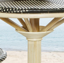 Load image into Gallery viewer, Black French Weave Bistro Table