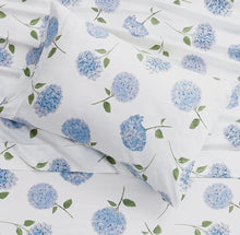 Load image into Gallery viewer, Hydrangea Cotton King Sheet Set