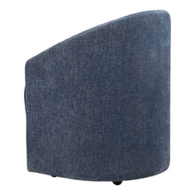 Load image into Gallery viewer, Harbor Blue Rolling Dining Chair