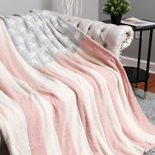 Load image into Gallery viewer, American Flag Throw Blanket Collection
