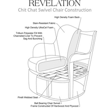 Load image into Gallery viewer, Chit Chat Swivel Chair Collection