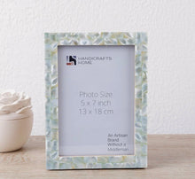 Load image into Gallery viewer, Green Mother-of-Pearl Picture Frame Collection