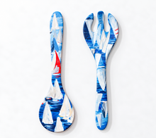 Load image into Gallery viewer, Sailboat Race Day Tableware Collection