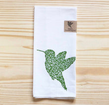 Load image into Gallery viewer, Hummingbird w/ Native Birds Kitchen Towel