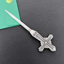 Load image into Gallery viewer, Vintage Studded Cross Letter Opener