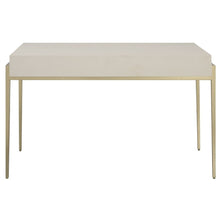 Load image into Gallery viewer, White Faux Shagreen Desk