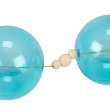 Load image into Gallery viewer, Blue Glass Garland
