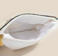Load image into Gallery viewer, Anchor Seed Beaded Coin Purse
