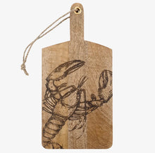 Load image into Gallery viewer, Lobster Carved Wood Board