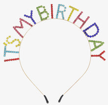 Load image into Gallery viewer, “It’s My Birthday” Rhinestone Headband Collection