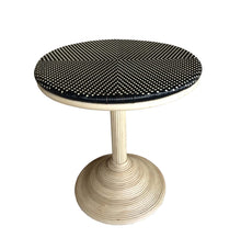 Load image into Gallery viewer, Black French Weave Bistro Table