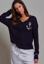 Load image into Gallery viewer, Anchor V-Neck Knit Top Collection