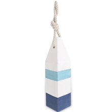 Load image into Gallery viewer, Nautical Blue Buoy Decor