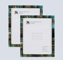Load image into Gallery viewer, Verdigris Bone Inlay Picture Frame