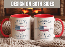 Load image into Gallery viewer, Patriotic 250th Anniversary Mug Collection