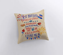 Load image into Gallery viewer, Festive 4th of July Pillow Collection