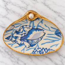 Load image into Gallery viewer, Decoupage Shell Trinket Dish Collection