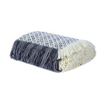 Load image into Gallery viewer, Middlebury Navy Throw Blanket