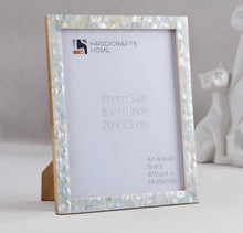 Load image into Gallery viewer, Green Mother-of-Pearl Picture Frame Collection
