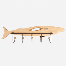 Load image into Gallery viewer, Fin Whale Coat Rack