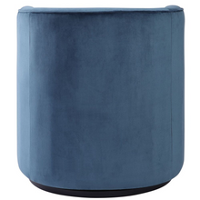 Load image into Gallery viewer, Ink Blue Swivel Chair