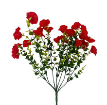 Load image into Gallery viewer, 14” Red Mini Morning Glory Bunch