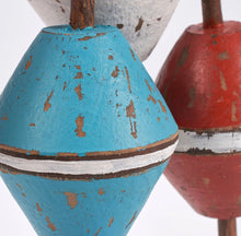 Load image into Gallery viewer, Wooden Bobbers Hanging Decor