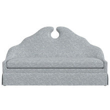 Load image into Gallery viewer, 84” Keyhole Skirted Bench Collection