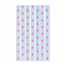 Load image into Gallery viewer, Lobster Striped Flour Sack Dish Towel