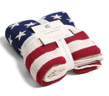 Load image into Gallery viewer, American Flag Throw Blanket