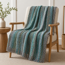 Load image into Gallery viewer, Asheville Tidal Throw Blanket