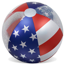 Load image into Gallery viewer, USA Flag Beach Ball 42”