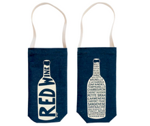 Load image into Gallery viewer, Red Wine Single Tote Bag Collection