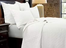 Load image into Gallery viewer, Diamond Quilted Linen & Cotton Bedding Collection