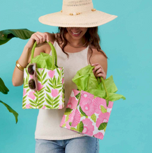 Load image into Gallery viewer, Poppy Papaver Reusable Gift Bag Tote