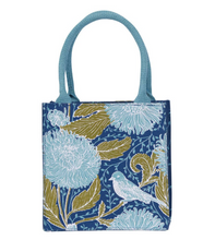 Load image into Gallery viewer, Chrysanthemum/Bird Reusable Gift Bag Tote