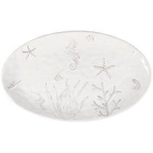 Load image into Gallery viewer, Embossed Beach White Glaze Tableware Collection