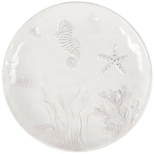 Load image into Gallery viewer, Embossed Beach White Glaze Tableware Collection