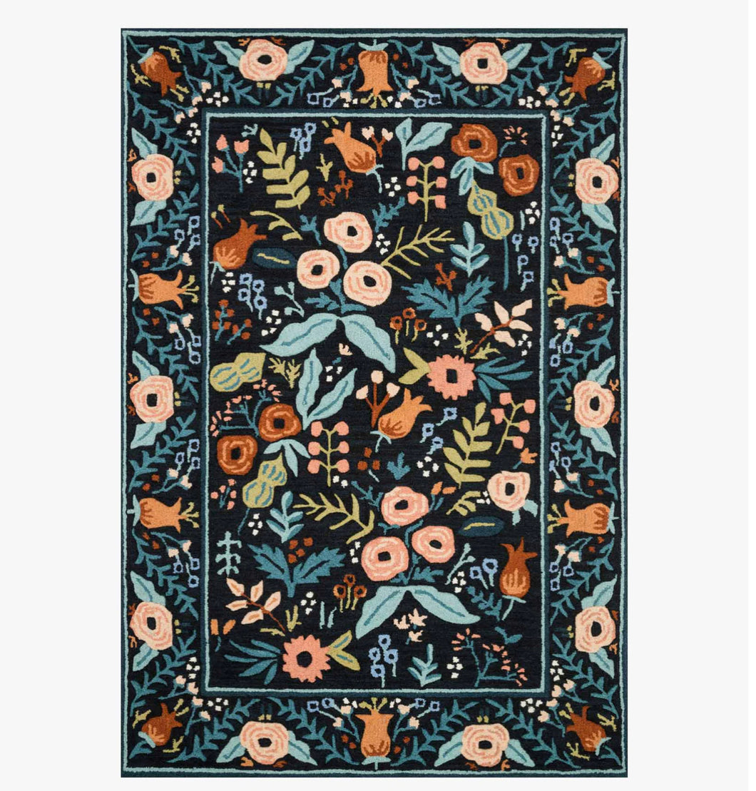 Floral Wool Rug