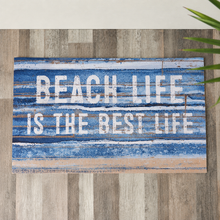 Load image into Gallery viewer, Skid-Resistant “Beach Life” Rug
