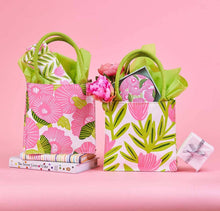 Load image into Gallery viewer, Pink Delight Reusable Gift Bag Tote
