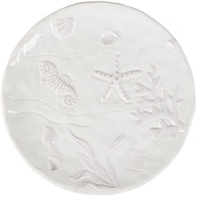 Load image into Gallery viewer, Embossed Beach White Glaze Tableware Collection
