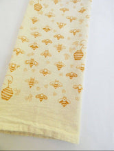 Load image into Gallery viewer, Hand Printed Bee Towel Collection
