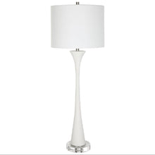Load image into Gallery viewer, White Fountain Buffet Lamp
